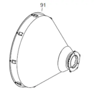 Veloci Heater Replacement Internal cone