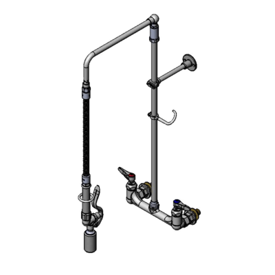 T&S Brass B-0131-BC-425 Pre-Rinse Unit Overhead Swivel Arm