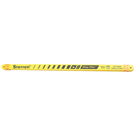 STARRETT GF1224 12'' x 1/2 x .025 x 24T, High Carbon Steel