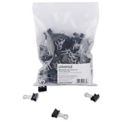 UNIVERSAL BINDER CLIPS MINI BLACK 1/PK   UNV10199VP