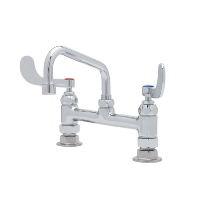 T&S Brass B-0220-061X-WH4 Mixing Faucet Deck Mount
