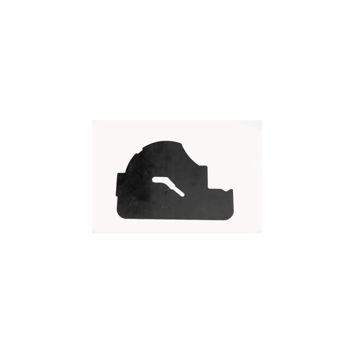 Nilfisk Advance - 1466614000 - Skirt Lt Side Black Rubber Sip
