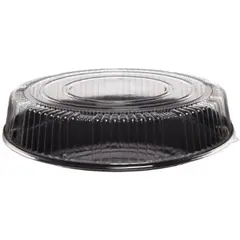 12" BLACK CATERING TRAY WITH DOME LID, 25/CS  ACP512BL