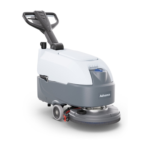 New Advance SC370 17B Two 85 Ah AGM batteries, onboard charger, pad holder, and prolene brush