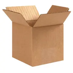 4 X 4 X 4 ECT32 CORRUGATED CARTON, 25/BD
