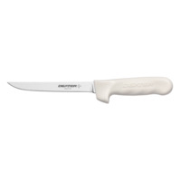 Dexter 1563 SANI-SAFE 6" Narrow Boning Knife - White Handle