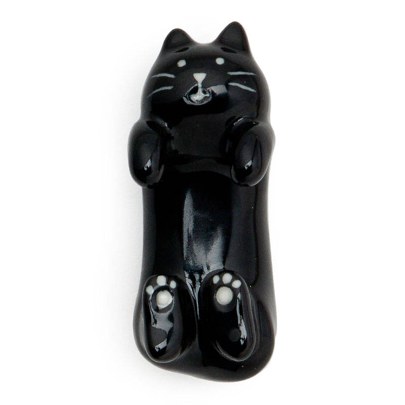 Black Cat Chopstick Rests available at Miya