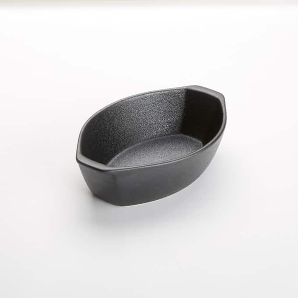 Black Matte Finish Porcelain Casseroles