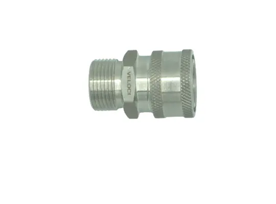 HydroJet M22 Plug (15MM) X 3/8" Stainless QC Coupler