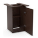 PLCUBED2040 40" CUBE BASE WITH DOOR- ESPRESSO