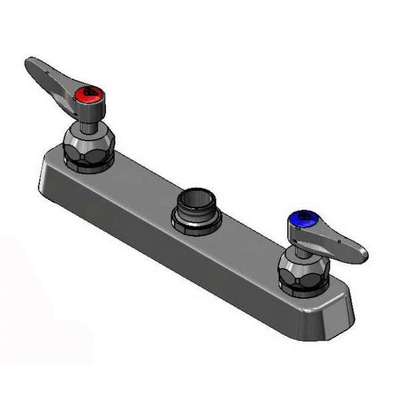 T&S Brass B-5120-CR-LN Workboard Mixing Faucet Deck Mount