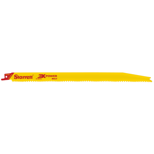 STARRETT BT12610-5 Multi-Purpose 12'' x 3/4 x .050 x 6-10T, 3X POWER, 5 Pack