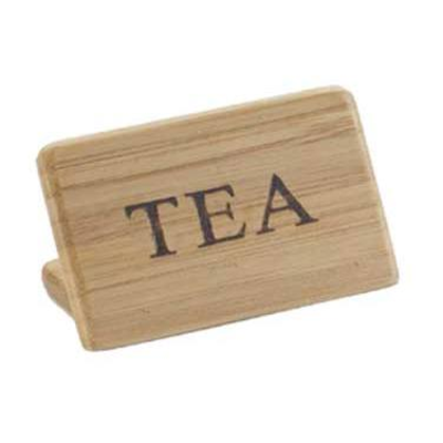Cal-Mil 606-4 3"W x 2"H Beverage Sign