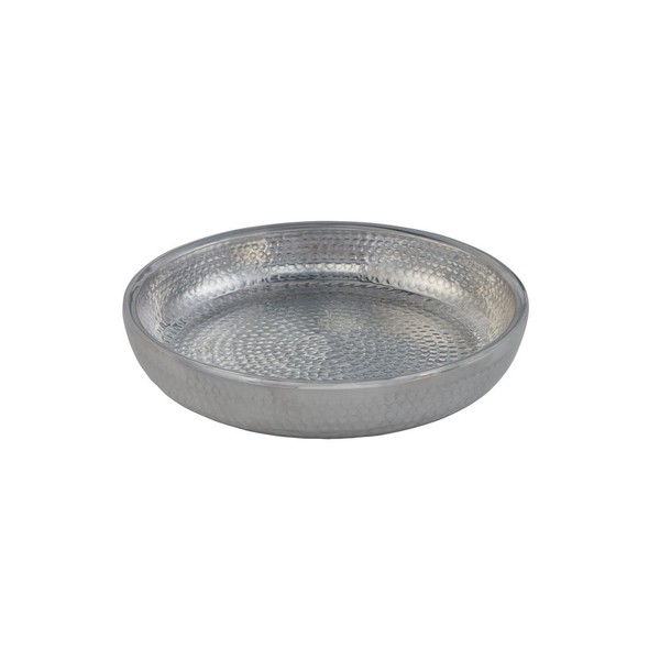 Hammered Aluminum Seafood Trays