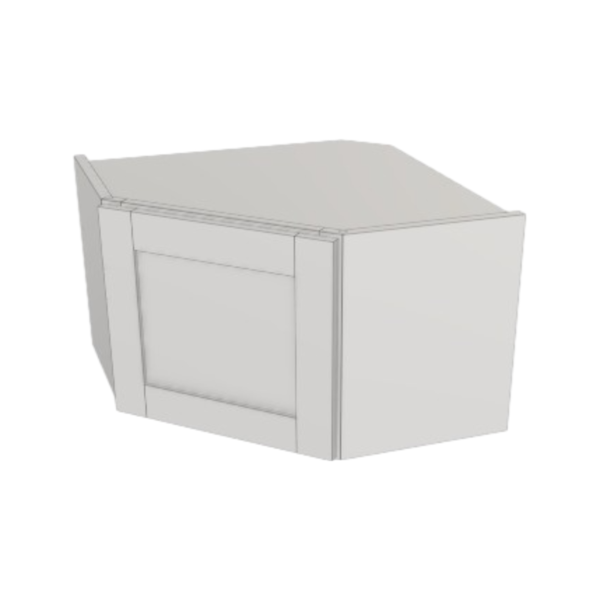 Metropolitan White Wall Diagonal Corner - 24 W X 15 H