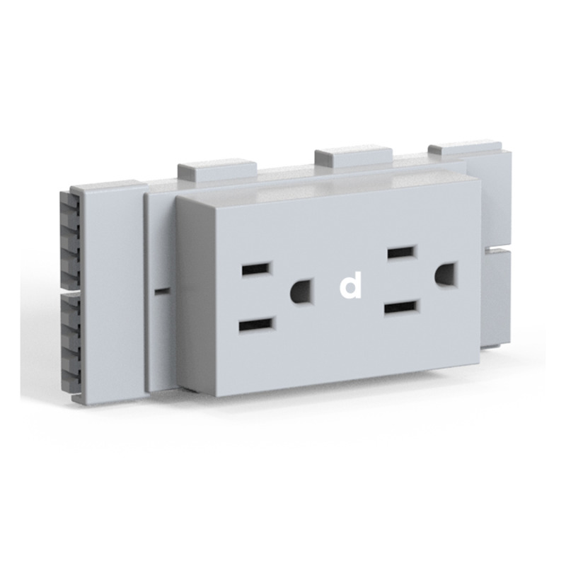 PELDPLX4ISO Receptacle Circuit 4 DEDICATED D