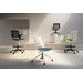 42141- HARMONY DRAFTING STOOL BASE - BLACK (BASE ONLY)