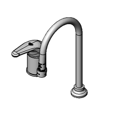 T&S Brass B-2741 Faucet Single Lever