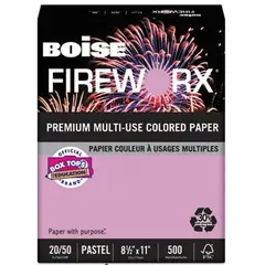 8.5 X 11 20# ECHO ORCHID FIREWORX COPY PAPER, 500/RM, 10 RMS/CS  MP2201OR