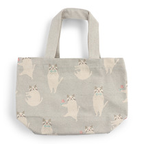 Tote Bag Cat Gray