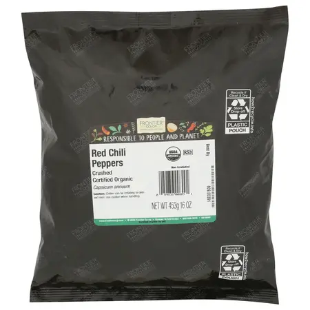 PEPPER RED CHILI CRUSHED OG | 12/1 LBS