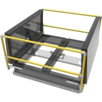 Two-Sided Smoke Vent Safety Railing