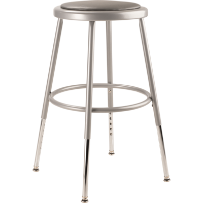 NPS 6418H NPS® 19"-27" Height Adjustable Heavy Duty Vinyl Padded