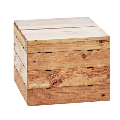 Cal-Mil 3628-10-99 12"W x 12"D x 10"H Madera Crate Riser
