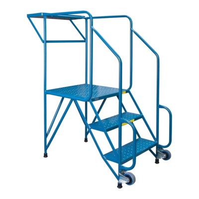 Rolling Ladder - Mechanics/Maintenance - 3 Step - 300 lb Capacity