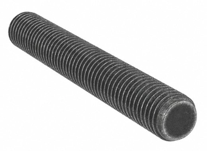 1 1/2" - 8 X 12" ASME B18.31.2 FULLY THREADED STUD A320 L7 PLAIN W/ LIGHT OIL