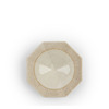 Sauce Dish Octagon White 3.5"