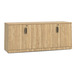 PL113 35"W DOUBLE DOOR CABINET- ASPEN