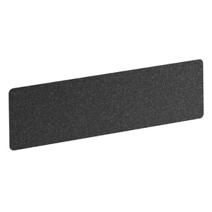 PLTPETP 15"H x 58"W PET PRIVACY PANEL - Charcoal