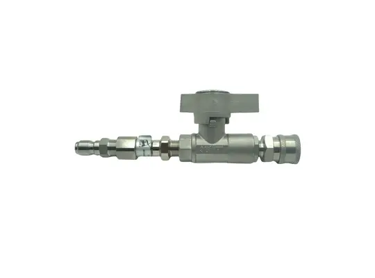 3/8" Stainless Steel SS10 with QCs & Live Swivel - 5000 PSI