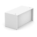 PL103 60"W x 30"D DESK SHELL - White