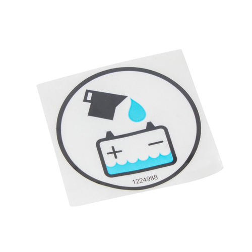 Tennant/Nobles - 4038074 - Label, Automated Battery Watering (Replaces Tennant 1224988)