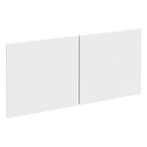  PL44LD - PAIR LAMINATE HUTCH DOORS - White