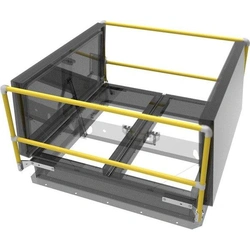 Two-Sided Smoke Vent Safety Railing