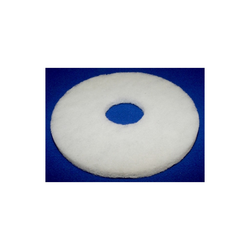 Floor Pads, 20", White (5 Pack)