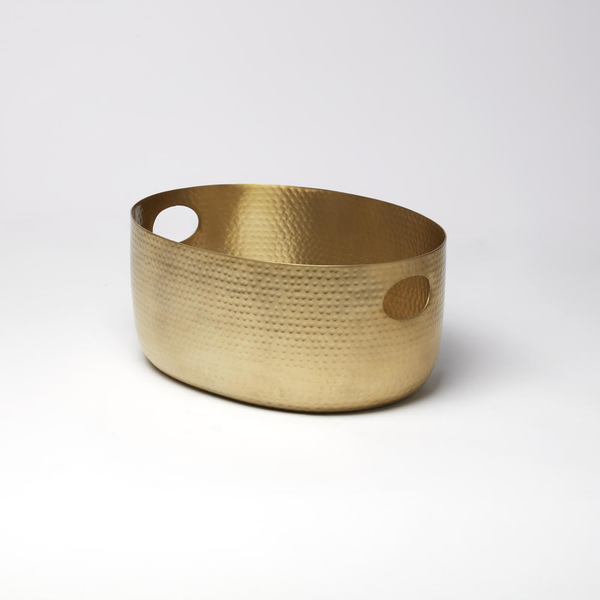 Hammered Aluminum Beverage Tubs and Trays