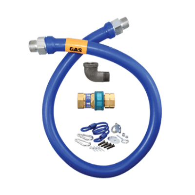 Dormont Manufacturing 1675BPQR48 Dormont Blue Hose Moveable Gas Connector 3/4" Inside Dia.