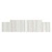 PL39MOD2 PAIR MODESTY PANELS- SILVER BIRCH