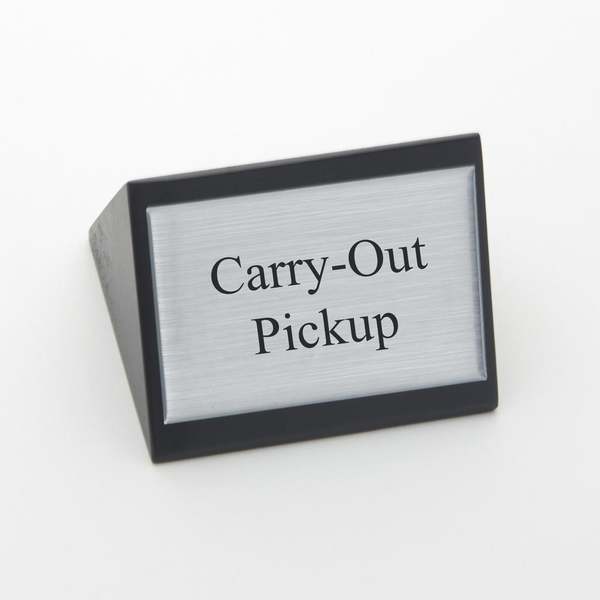 Black Wood Signs