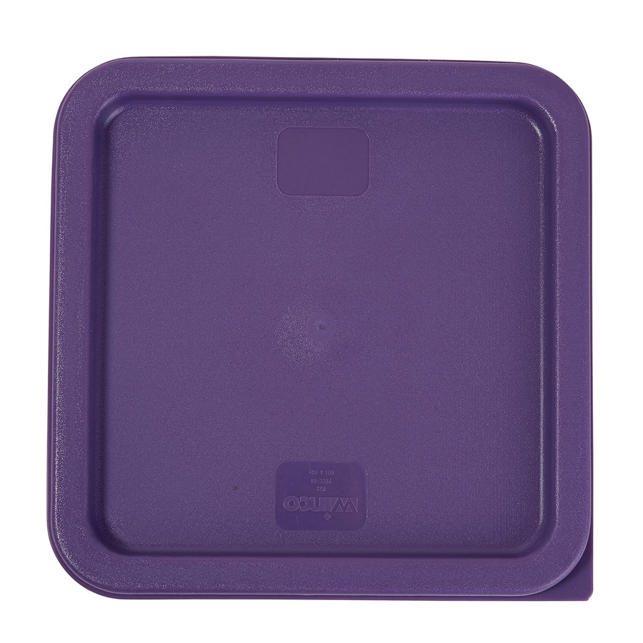 Winco PECC68P Fits 6 & 8 Qt. Square Storage Containers Container Cover