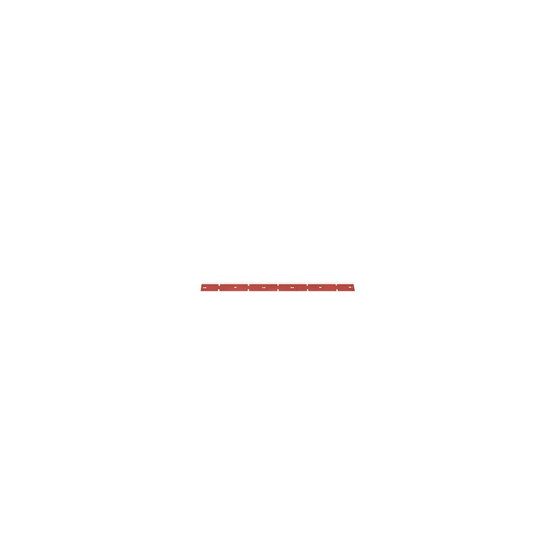 Nilfisk Advance - VF89807 - Blade Squeegee Front Gum Rubber 490Mm 19