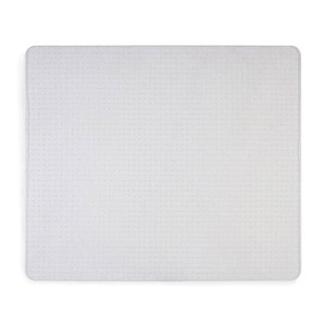  122476 48" x 72" Rectangular Chair Mat- Bevel Edge