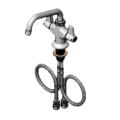 T&S Brass 5F-2SLX06 Equip Faucet 6" Swing Nozzle