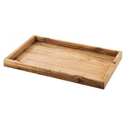 Cal-Mil 1367-12-99 19-1/4"W x 11-3/4"D x 1-1/4"H Madera Tray