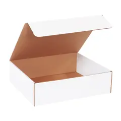 14 X 12 X 4 ECT32B WHITE LITERATURE MAILER 50/BD  ML14124