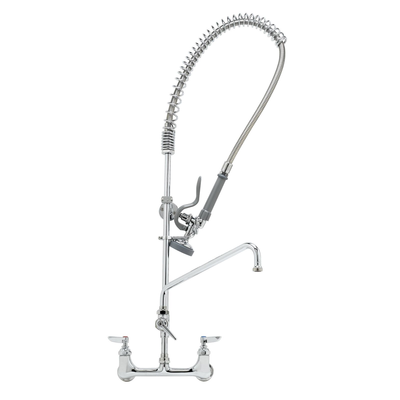 T&S Brass B-0133-ADF16-B Easyinstall Pre-Rinse Unit 8" Wall Mount